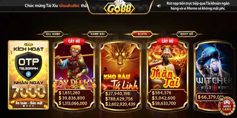 Game slot GO88 - Các thông tin hữu ích 2 Giới thiệu game slot GO88