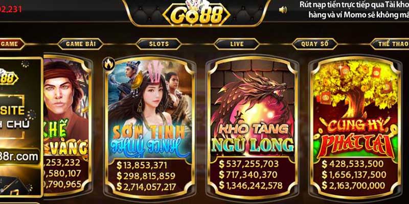 Game slot GO88 - Các thông tin hữu ích 3 Game slot GO88 sở hữu những điểm hấp dẫn gì thu hút người chơi?