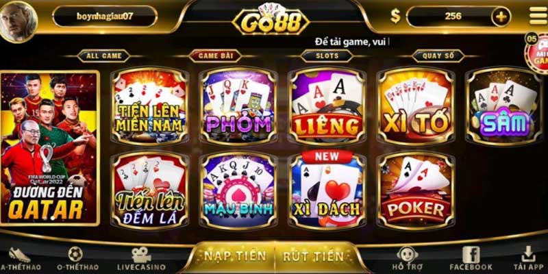 Game Bài GO88 - Những Thông Tin Mới Nhất 2023 2 Giới thiệu chi tiết nhất về game bài GO88