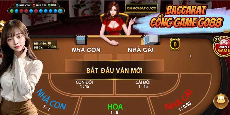 Baccarat GO88 - Điểm đến lý tưởng cho cược thủ 4 Hướng dẫn cách chơi Baccarat