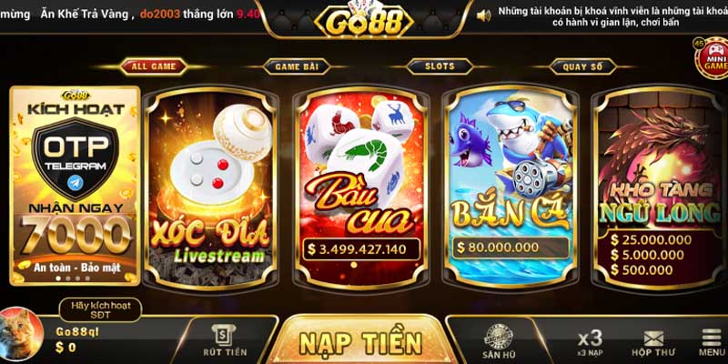 Bầu cua GO88 - Cách chơi cụ thể và các mẹo hay 3 Lý do gì mà trò chơi Bầu cua GO88 được yêu thích?