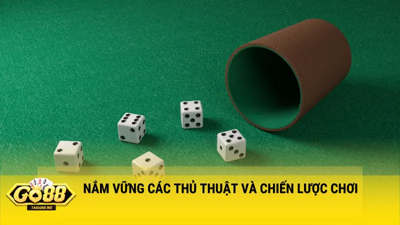 Cách kiếm tiền từ sicbo online mới nhất 2024 4 Nắm vững các thủ thuật và chiến lược chơi là vô cùng quan trọng